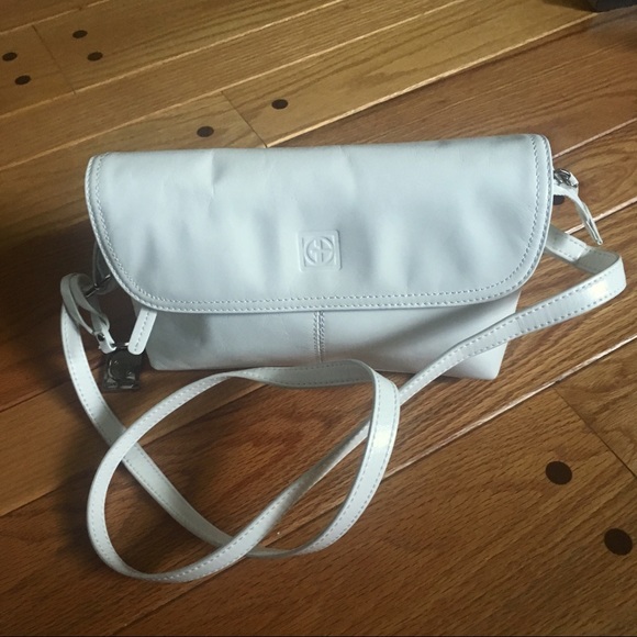 Giani Bernini Handbags - Coming Soon: NWOT White Leather Shoulder Bag